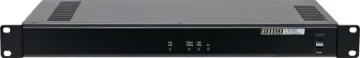 Compact 1RU Public Address (PA) 100V Amplifier 100W These compact 1RU rack mount amplifiers are suitable for both stand alone PA system use, or as zone amplifiers in larger systems requiring local inputs. All models operate on 240V ac or 24V dc for battery backup operation.