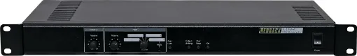 These compact 1RU rack mount amplifiers are suitable for both stand alone PA system use, or as zone amplifiers in larger systems requiring local inputs. All models operate on 240V ac or 24V dc for battery backup operation. 