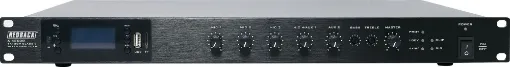 This compact Class-D design amplifier offers multi source mixing plus USB/SD card/FM tuner audio playback and Bluetooth streaming functionality. 