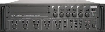 PA Mixer Amplifier 6 Zone 480W With Attenuators Housed in a heavy duty 3RU rack mount cabinet, these mixer amplifiers include a host of features and are ideally suited for schools, offices, medical suites, office/factory units etc.