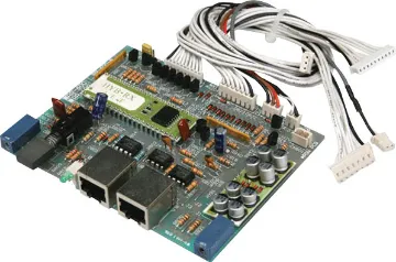 6 Zone Paging Console Control PCB The optional A 4352 control PCB and A 4353 paging console allows remote paging to the 120, 240 and 480W JDM public address amplifiers.