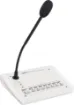 The optional A 4352 control PCB and A 4353 paging console allows remote paging to the 120, 240 and 480W JDM public address amplifiers. 
