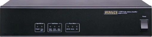 This range of booster amplifiers are ideal for installations requiring high power zone amplifiers. Simply choose a power rating according to the wattage required for each zone.