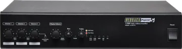 Public Address Amplifier (PA) 125W 4 Input This 125 Watt 4 channel mixer amplifier is specifically designed for applications requiring up to three microphone inputs, without compromising output power and overall performance. The amplifier feature three inputs which can be configured for either microphone or line level operation.