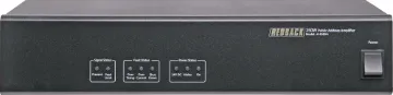 250W Public Address (PA) Power Amplifier This range of booster amplifiers are ideal for installations requiring high power zone amplifiers. Simply choose a power rating according to the wattage required for each zone.