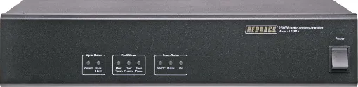 This range of booster amplifiers are ideal for installations requiring high power zone amplifiers. Simply choose a power rating according to the wattage required for each zone.