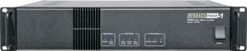 500W Power Amplifier This booster is ideal for installations requiring a high power zone amplifier. Ideal for use in shopping centres, pedestrian precincts, public transport facilities and convention centres.