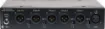 This compact half rack distributor comprises of a single 3 pin balanced XLR input to four 3 pin balanced XLR outputs. Great for splitting a single audio source out to multiple zones without interference between channels.