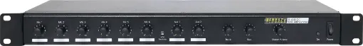 This 8 channel mixer incorporates a variety of practical features ensuring suitability for a wide scope of PA and sound reinforcement applications. 