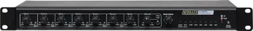 8 Channel Public Address (PA) Mixer With Tone Generator This unique Redback PA mixer features four input channels which are user selectable for either balanced mic, line or auxiliary use. In addition it incorporates a four channel SD card based message player making it an excellent choice for retail, supermarkets, hardware stores and more.