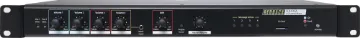 4 Channel Public Address (PA) Mixer With MP3 Message Player This unique mixer features four input channels which are user selectable for either balanced mic, line or auxiliary use. It incorporates a four channel SD card based message player making it an excellent choice for retail, supermarkets and hardware stores.