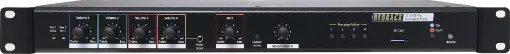 This unique mixer features four input channels which are user selectable for either balanced mic, line or auxiliary use. It incorporates a four channel SD card based message player making it an excellent choice for retail, supermarkets and hardware stores. 