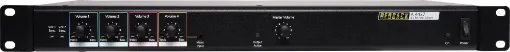 Works as a stand alone audio processor with four mic/line inputs for microphone and music sources. When the FIB operates it triggers these contacts, rending the local PA/BGM system inoperative so the main emergency evacuation system has precedence. 