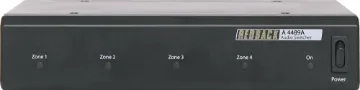 4 Zone Paging Relay Box To Suit A4660 The A4489A zone relay unit may be installed remotely and has been designed to switch either low level inputs or amplifier outputs and interfaces the A4660 paging console with existing PA systems. Suits for line level or 100V line zone switching.