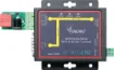 This serial to ethernet converter allows you to easily send serial RS232/422/485 over ethernet for controlling equipment over longer distances than traditional serial cables.