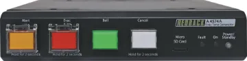 Alert/Evac/Chime Tone Generator This unit has provision for playback of Alert, Evacuation and chime tones as well as an alert and/or emergency message. When connected to a paging system amplifier, building occupants can be alerted and/or evacuated in the event of an emergency e.g.: fire, gas leak, bomb scare, earthquake.