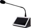 This paging console is designed to provide general paging to zones when connected to the Redback A 4450, A 4460 or A 4650 systems. It provides a visual indication of the status of all audio sources and zones within the system at a glance, sharing a common screen with the master wallplates available for use with these systems. 