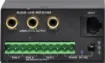 This audio distribution system uses affordable UTP cabling to send up to three balanced inputs (terminal block) or mono RCA signals over long distances. 