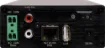 The zone decoder provides a way to interface traditional stereo and 100V line PA systems with the Merlaud IP communicator system.