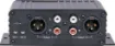 This compact signal splitter is provided with two input sockets. The 3 pin XLR can be configured for either 3mV or 1V sensitivity, whilst the RCA auxiliary input can be set for either 100mV or 1V sensitivity. 