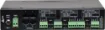 This Microphone/Line Hub is designed to accept audio from up to four A 4931 Mic/Line Preamp wallplates. The Hub has a dedicated output for each wall plate, with front mounted volume controls for each output. 