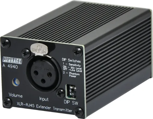 Allows balanced signals to be transmitted over long distances using economical UTP data cabling.