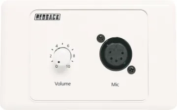 5 Pin XLR Transmitter Wallplate This handy interface wallplate allows balanced signals to be transmitted over long distances using economical UTP data cabling.