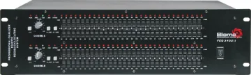 2 Channel 31 Band EQ With Feedback Detection This professional unit delivers outstanding equalisation both in live or studio applications. Invaluable
for counteracting poor room or venue acoustics. The design employs ultra low noise audio amplifiers
with high quality components for outstanding sou