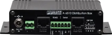 12 Relay Serial Box For Redback Touch Wallplates Designed to be used in conjunction with Redback Touch programmable touchscreen wallplates, as a standalone system or as an expansion hub for the A 6505A, this control hub consists of 12 relays with isolated sets of voltage free contacts that close on operation.