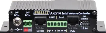 Dual Serial Volume Controller  These compact modules are designed to remotely alter the volume of any low level signal source over serial control.