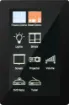This universal touchscreen wallplate is the perfect control system for commercial and domestic automation. Its stylish low profile design lends itself to installation in new modern homes, classrooms, lecture theatres or corporate boardrooms.