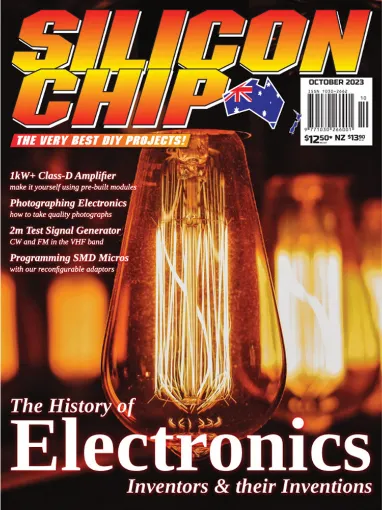 Silicon Chip&reg; is the highly acclaimed electronics publication produced monthly by Leo Simpson and his team. It covers a wide variety of electronic topics, interesting and varied projects and product reviews. A must have monthly publication to keep you