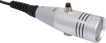5 Pin XLR  Handheld Supermarket Paging Microphone This incredibly sturdy all metal microphone is built to survive the rigours of supermarkets & fast food restaurants.