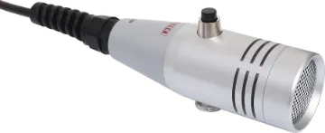 90° 5 Pin XLR  Handheld Supermarket Paging Microphone This incredibly sturdy all metal microphone is built to survive the rigours of supermarkets & fast food restaurants.