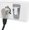 This incredibly sturdy all metal microphone is built to survive the rigours of supermarkets & fast food restaurants. 