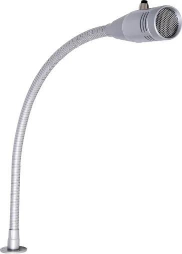This incredibly sturdy all metal microphone is built to survive the rigours of supermarkets & fast food restaurants. 