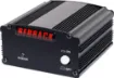 A compact single channel phantom power supply with 3 pin XLR female balanced input and 3 pin XLR male balanced 48V output. 
Includes power supply. 
Size: 88W x 47H x 92Dmm