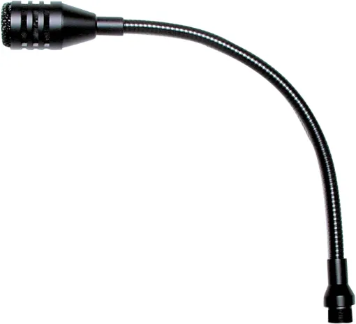 This elegant gooseneck microphone features smooth, brilliant sound with excellent ambient noise control and feedback rejection. It's screw base is suitable for mounting on equipment or permanent desk mounting . The slimline design of this mic  makes it id