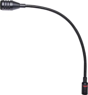 Lectern Dynamic Low Impedance Microphone This microphone features speech tailored frequency response with excellent noise isolation and feedback rejection. Complete with flexible gooseneck and built in 3 pin male XLR connector, this is ideal for lecterns, custom paging consoles, church pulpits a