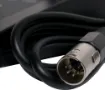 This desk microphone has a tapered low frequency response for articulate speech reproduction and enhanced clarity.  Fitted with a 2 metre lead and terminated with 5 pin XLR connector. Includes a PTT mute switching pair. 