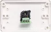 3pin XLR microphone connector mounted horizontally on a dual face wall plate. &quotOne-Shot&quot version with screw terminal connections for quick and easy connection on site.