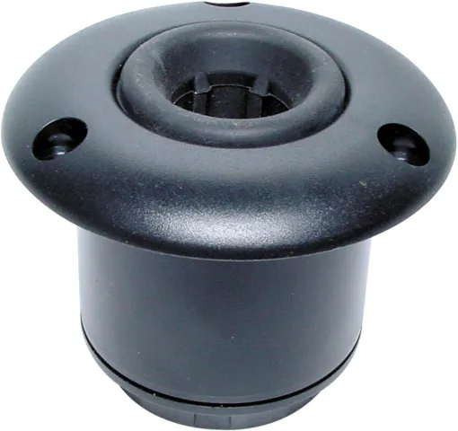 Flush mount friction fit gooseneck base. 
Suitable for 
C 0410-C 0413 goosenecks.

Mounting hole size: 50.5mm.