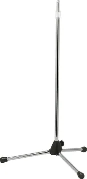 154cm Microphone Stand Fold-up Legs Sturdy telescopic stem with friction grip adjustment and foldup legs. Includes screw adaptor attachment (5/8"") for microphone holder etc. Height adjusts from 96 to 154cm