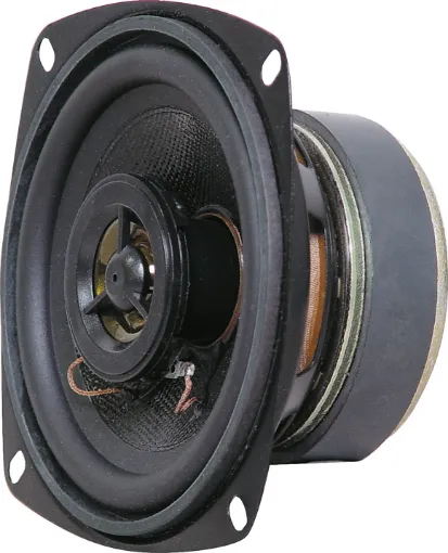 This high performance coaxial speaker is ideal for PA applications, background music systems or hi-fi extension speakers.
Diagonal mounting hole centres at 117mm. Mounting depth 50mm
