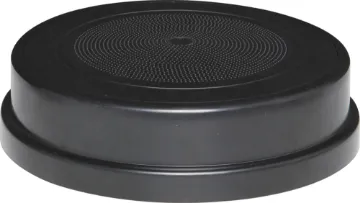 200mm 15W 100V Black One-Shot Surface Mount EWIS Speaker Super Fast Installation. Save Time & Money! 
Saving valuable installation time the innovative One-Shot range is moulded from industrial grade, high impact polystyrene and designed to mount directly to the underside of concrete slabs or inacce