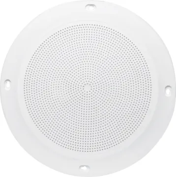 200mm Slim Ceiling Speaker Grille Super slimline grille with screw flush caps. Excellent for architecturally sensitive applications. Includes speaker mounting posts for 200mm speaker.