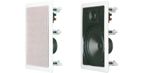 An outstanding choice for use in in-wall or ceiling applications such as home theatre or reticulated music systems. Features excellent hi-fi reproduction and high power handling capability.

Designed to be installed into ceilings or walls, this low prof