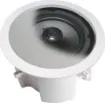 High quality, high performance ceiling mount speakers. All feature excellent hi-fi reproduction and high power handling capability. The dome tweeter is 'eyeball' mounted, enabling the optimisation of lateral high frequency response. This model includes a 