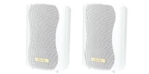 A great addition to any alfresco area these wall speakers offer high performance music reproduction for an affordable price! 3.5” 30W RMS drivers.  8O input.