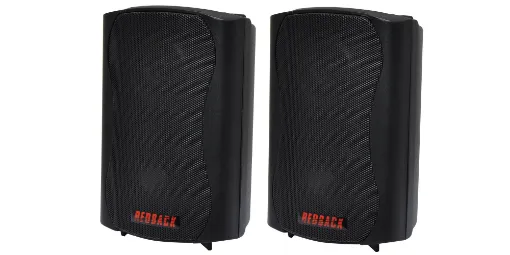 These wall mount music speakers feature exceptional sound quality for both domestic and commercial applications, such as theatre surround or bookshelf speakers, and PA sound reinforcement.